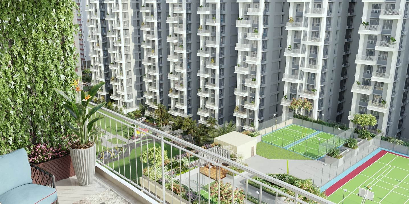 Merlin Serenia 3 bhk flats