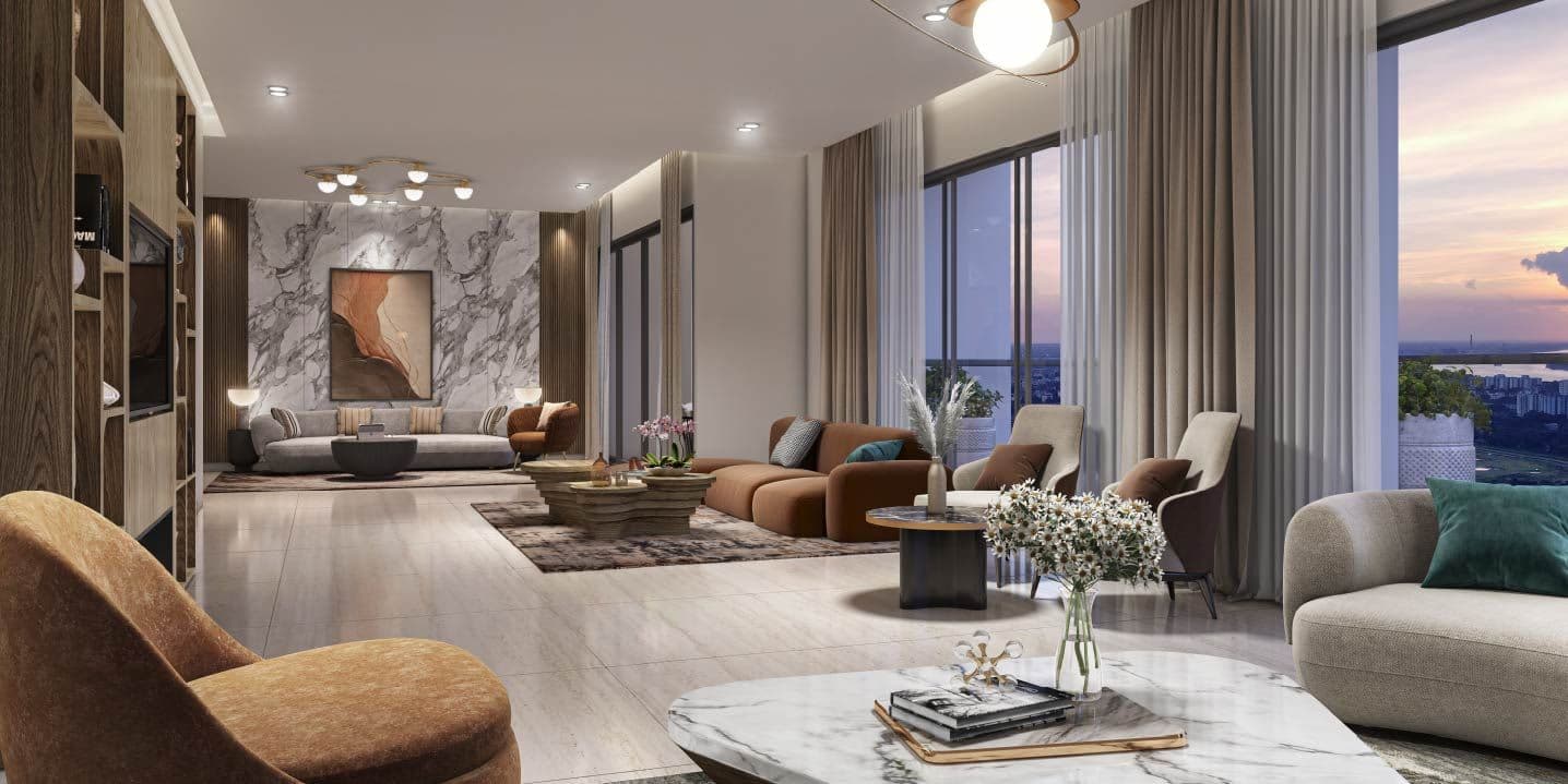 Merlin Azure- 4 bhk in Chowringhee