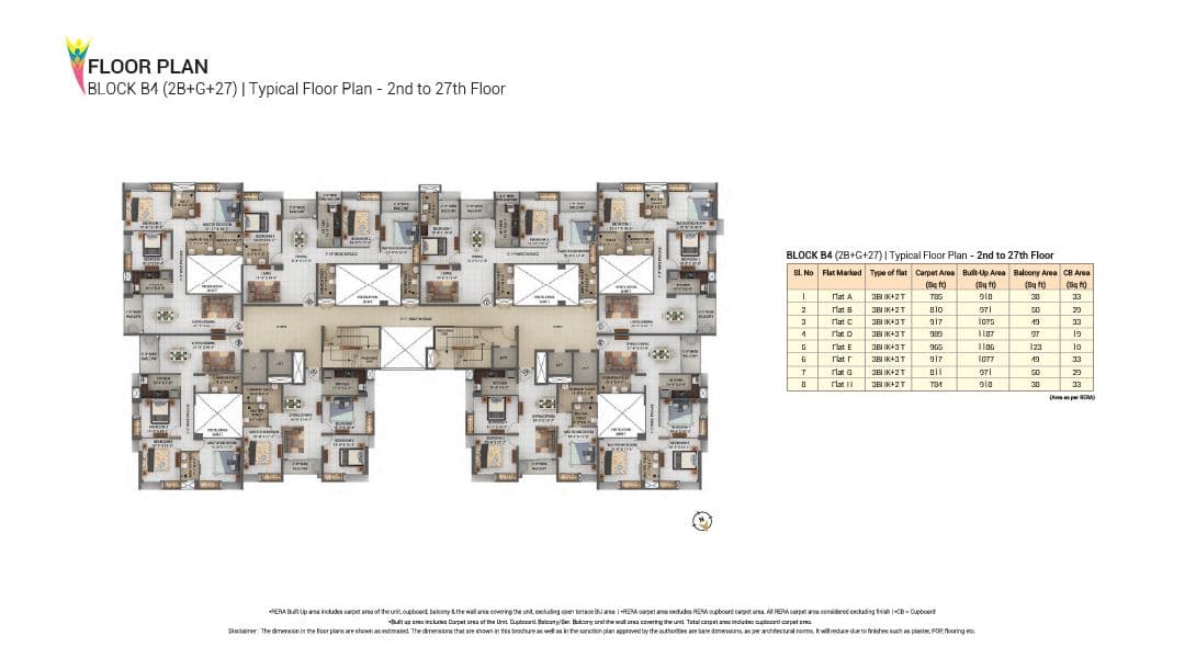 Merlin Rise - Floor Plan