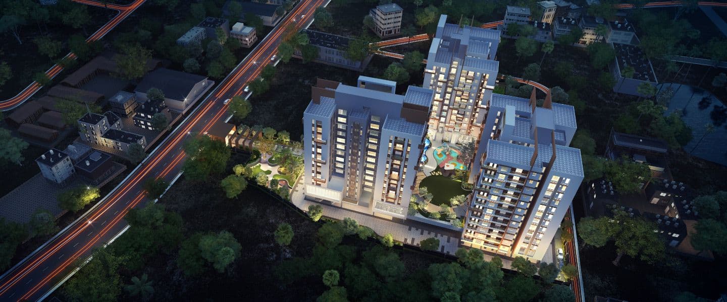 Merlin Elements Off New Alipore - 4 BHK AC Flats Off New Alipore