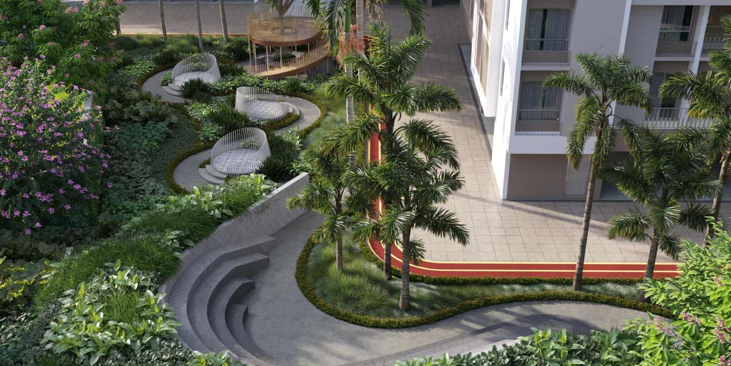 Merlin F residences -  Garden